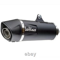 14000 Complete Exhaust LEOVINCE Yamaha Tmax 530 2014 Black Steel Eur