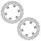 2x Front Brake Discs For Yamaha T-max T Max Xp 500 From 2008 2009 2010 2011