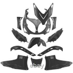 367000 ACSUD TNT Plastic Fairing Set Black 12PZ Yamaha Tmax T Max 500 2001