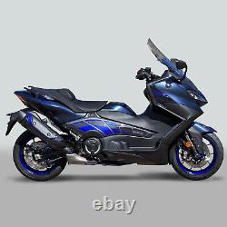 3d Resin Sticker Set Compatible With Moto Yamaha T Max Tmax 560 2022 Blue