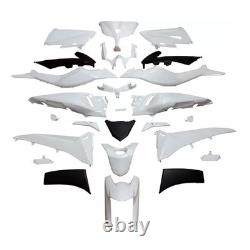 77380070 White Black Fairing Set Painted Yamaha Tmax T-Max 530 2015 2016 29pcs