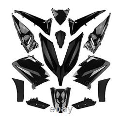 Adaptable Bodywork-Fairing for Yamaha 530 Tmax 2015+2016 Black