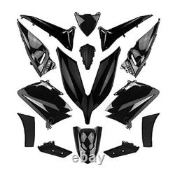 Adaptable Bodywork-Fairing for Yamaha 530 Tmax 2015+2016 Black