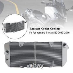 Aluminum Radiator Cooling Cooler for Yamaha TMAX 530 2012–2016