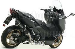 Approved Race-tech Black Exhaust Pot Arrow CC Yamaha Tmax T-max 560 2020 20