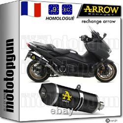Arrow Approved Race-Tech Black C Exhaust Pipe Yamaha TMAX T-Max 560 2022 22