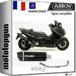 Arrow Complete Line Hom Nocat Race-tech Black C Yamaha Tmax T-max 530 2014 14