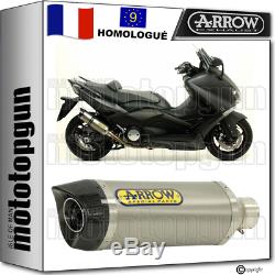 Arrow Exhaust Approves Pot Thunder Carby Titanium Yamaha T-max 530 2012 12