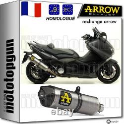 Arrow Exhaust Pot Hom Race-Tech Titanium C Yamaha TMAX 530 2014 14