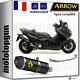 Arrow Full Line Approved Rc Race-tech Black C Yamaha Tmax T-max 530 2015 15