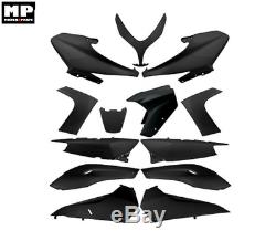Black Body Kit Fairing 13 Shell Yamaha T-max 500 Tmax 2008 To 2011 New