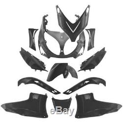 Black Fairing Set 12pz Yamaha Tmax T Max 500 2001-2002-2003-2004-2005-2006-2007