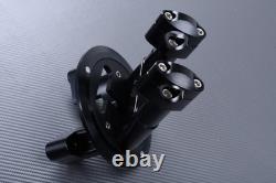 Black Handlebar-less Riser Kit YAMAHA TMAX 530 T-MAX SJ09 2015-2016