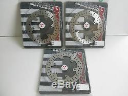 Braking Set Brake Discs Front And Rear For Yamaha T-max 500 2010 2011