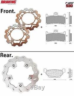 Braking Set Records Full Disk Wave Margherita Yamaha T-max 530 2012-2015 Tmax