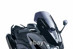 Bulle Puig V-tech Line Sport Yamaha T-max 530 2013 Fume Fonce