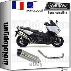 Complete Arrow Line Homologated Nocat Race-tech Alu C Exhaust for Yamaha Tmax T-max 530 2019 19