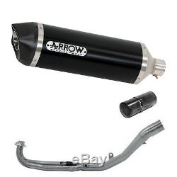 Complete Exhaust Arrow For Yamaha T-max 560 2020 Race-tech Dark Kat Carby