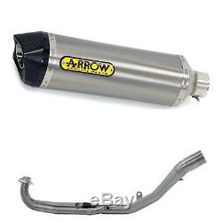 Complete Exhaust Arrow For Yamaha T-max 560 2020 Race-tech Titanium Carby