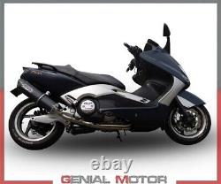 Complete Exhaust GPR FURORE NERO Approved for YAMAHA T-MAX 500 2001-2011.