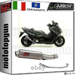 Complete Exhaust GP Gun by Arrow Inox for Yamaha T-Max TMAX 530 2012 12 2013 13