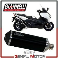 Complete Exhaust Giannelli Silenc Alum Black Yamaha T-max 530 2017 17