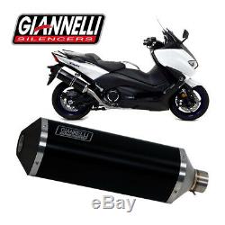 Complete Exhaust Giannelli Silenc Alum Black Yamaha T-max 530 2017 17