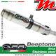 Complete Exhaust Line With Cat. Gpr Deeptone Stainless Steel Yamaha T-max 530 2015