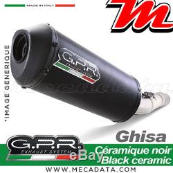 Complete Exhaust Line With Cat. Gpr Ghisa Black Stainless Steel Yamaha T-max 530 2015