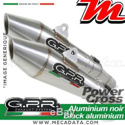 Complete Exhaust Line With Cat. Gpr Power Cross Stainless Steel Yamaha T-max 530 2015