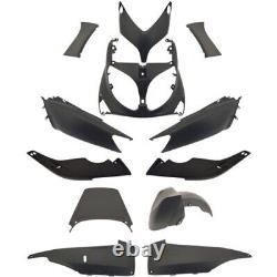 Complete Fairing Set 12 Pieces Matte Black Yamaha Tmax T-Max 500 2003 77380005