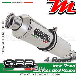 Complete Line Exhaust Gpr 4road Round Stainless Yamaha T-max 500 2006