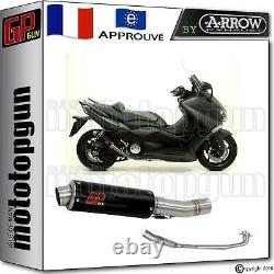 Complete Line Gp Gun By Arrow Acier Black Yamaha T-max Tmax 530 2012 12 2013 13