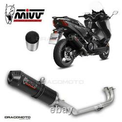 Complete Line Yamaha T-max 530 2017 2018 Oval MIVV Noir - Kat