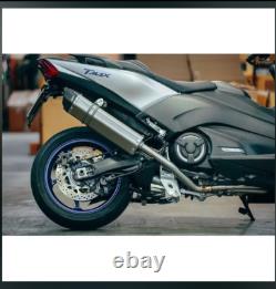 Complete Perfect Titanium Exhaust Yamaha TMAX T Max 530 T-MAX 530 Approved