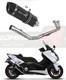 Complete Special Black Titanium Exhaust Yamaha Tmax T Max 530 T-max 530