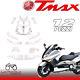 Complete White Pearl Fairing Set 12 Pieces Yamaha Tmax T-max 500 2001 2007