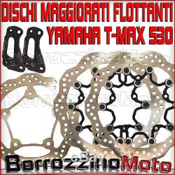 Disc Set Larger Ø298 Margherita Wave For Yamaha T Max 530 2012 2013