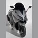 Ermax 45 Cm Sport Bubble Windshield For Yamaha Tmax 530 2012-2016 Dark Black