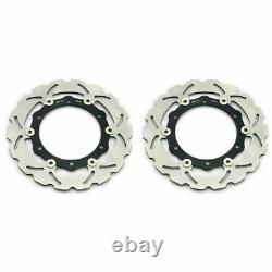 For YAMAHA 2x Front Brake Discs XP 500 T-MAX ABS TMAX 2008 2009 2010 2011
