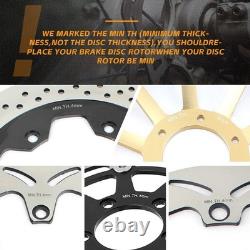 For YAMAHA 2x Front Brake Discs XP 500 T-MAX ABS TMAX 2008 2009 2010 2011
