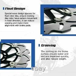 For YAMAHA 2x Front Brake Discs XP 500 T-MAX ABS TMAX 2008 2009 2010 2011
