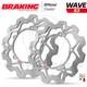 Front Brake Disc Kit Braking S3 Wave Yamaha T-max Abs 530 2012-2018