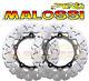 Front Brake Discs Malossi Yamaha X-max 400 T-max 500 Tmax 530 New 6216320e