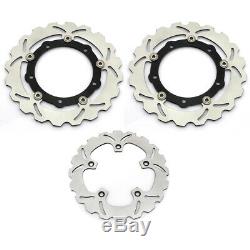 Front Brake Discs Rear Yamaha T-max Xp 530 Abs 12-15 Iron Lux Max 16