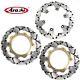 Front And Rear Brake Discs For Yamaha Xp T-max 500 Tmax500 2004 2007 2006