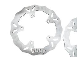 Galfer Pair of Front Brake Discs for YAMAHA TMAX XP 500 T-MAX (2004-2007)