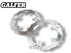 Galfer Pair of Front Brake Discs for YAMAHA TMAX XP 560 T-MAX (2019-2021)