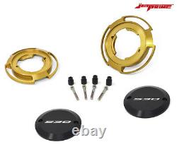 Gold Jetprime Case Protection Pair For Yamaha Xp 530 T-max 2017 2019