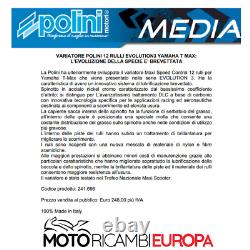 Hispeed Polini Variator For Yamaha Tmax T-max 500 12 Rollers Evolution 3 Full